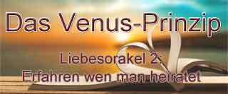 Liebesorakel: Erfahren wen man heiratet.