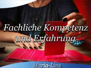 Fachliche Kompetenz einer guten Kartenlegerin