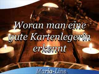 Eine gute Kartenlegerin erkennen