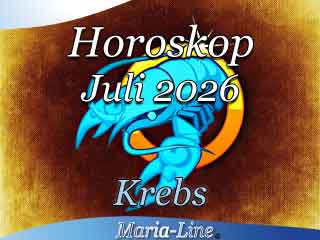 Krebs Monatshoroskop Juli 2026 Krebs Monatshoroskop Juli 2026