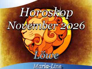 Horoskop Löwe November 2026