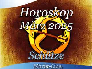 Monatshoroskop März 2025 Schütze Monatshoroskop März 2025 Schütze