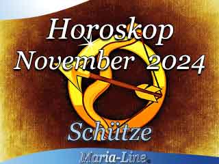 Monatshoroskop November 2024 Schütze