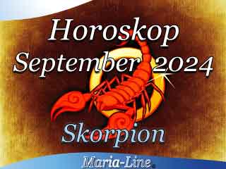 Monatshoroskop September 2024 Skorpion