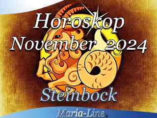 Monatshoroskop November 2024 Steinbock