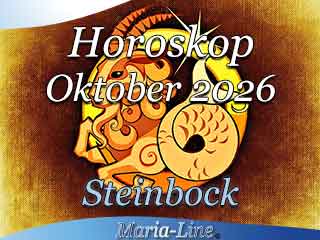 Horoskop Steinbock Oktober 2026
