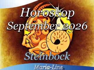 Horoskop Steinbock September 2026