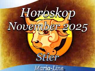 Stier Monatshoroskop November 2025 Stier Monatshoroskop November 2025