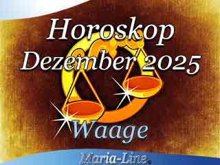 Waage Monatshoroskop Dezember 2025