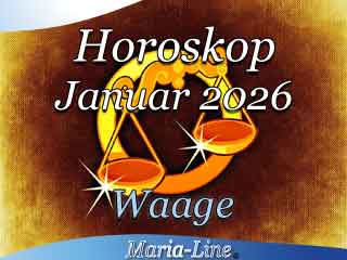 Waage Monatshoroskop Januar 2026