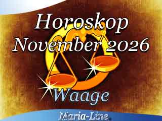 Horoskop Waage November 2026