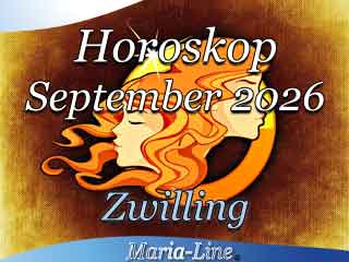 Horoskop Zwillinge September 2026