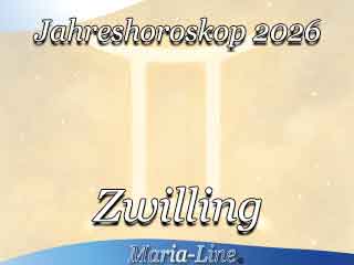 Jahreshoroskop 2026 Zwillinge