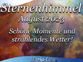 Horoskop: Sternenhimmel Horoskop August 2023