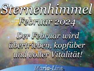 Sternenhimmel Horoskop Februar 2024