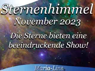 Sternenhimmel Horoskop November 2023