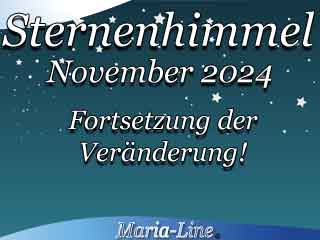 Sternenhimmel Horoskop November 2024