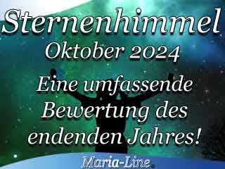 Sternenhimmel Horoskop Oktober 2024