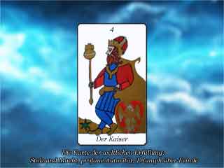 Kartenlegen Tarotkarte Der Kaiser und seine Bedeutung im Tarot