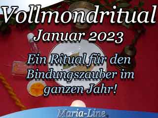 Der Bindungszauber fürs ganze Jahr - Vollmondritual Januar 2023 Der Bindungszauber fürs ganze Jahr - Vollmondritual Januar 2023