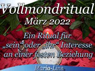Vollmondritual März 2022: Ein Ritual für eine feste Beziehung Vollmondritual März 2022: Ein Ritual für eine feste Beziehung