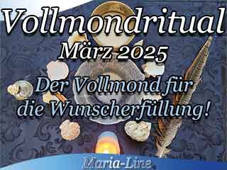 Der Vollmond für die Wunscherfüllung - Vollmondritual März 2025 Der Vollmond für die Wunscherfüllung - Vollmondritual März 2025