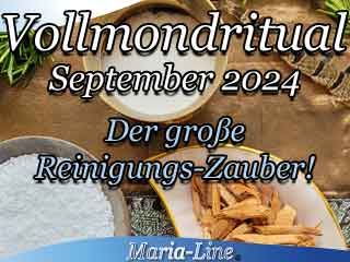 Der große Reinigungs-Zauber - Vollmondritual September 2024 Der große Reinigungs-Zauber - Vollmondritual September 2024